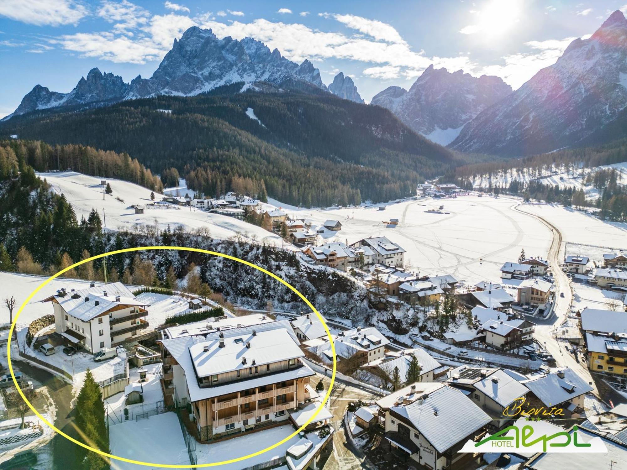 Biovita Hotel Alpi Sexten Esterno foto